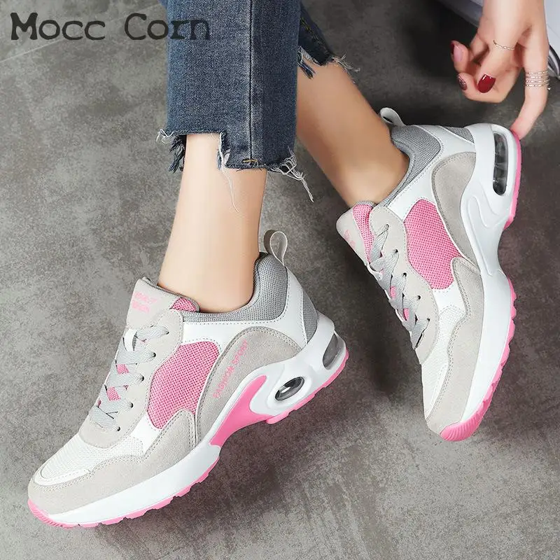 

Summer Breathable Mesh Shoes Womens Running Sneakers Tenis Feminino Casual Sports Shoes Women Air Cushion Sneakers Harajuku Shoe