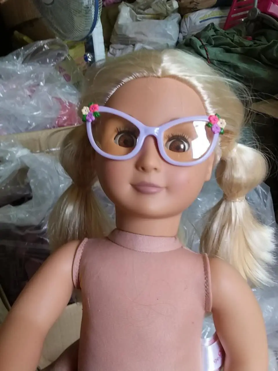 Doll Accessories purple sunglasses suitable for 18 inch Girl Doll AG828