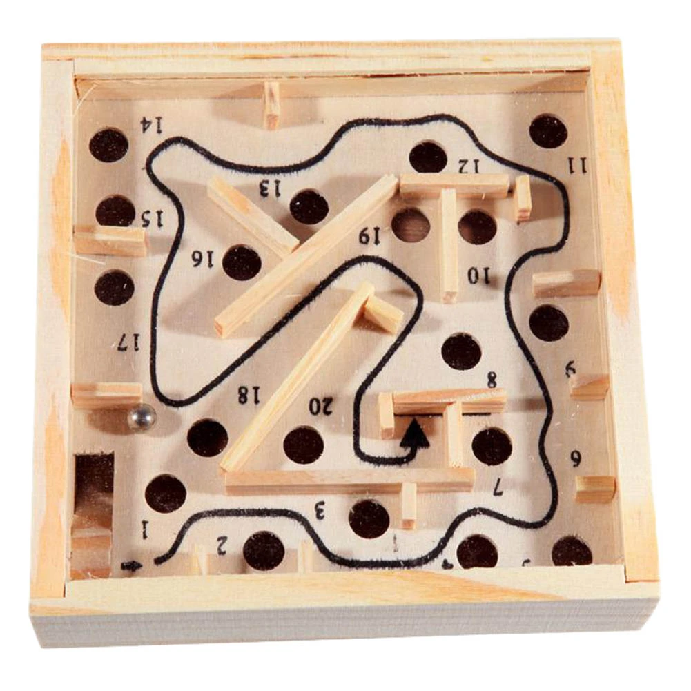 10 Wooden Game Gift Set Handmade Wooden Puzzles Wooden Toy