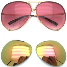 Sale Hot 2017 New 8478 Replaceable Lens Brand Sunglasses Women Fashion Men Sunglasses Retro Brand Designer Punk Sun Glasses