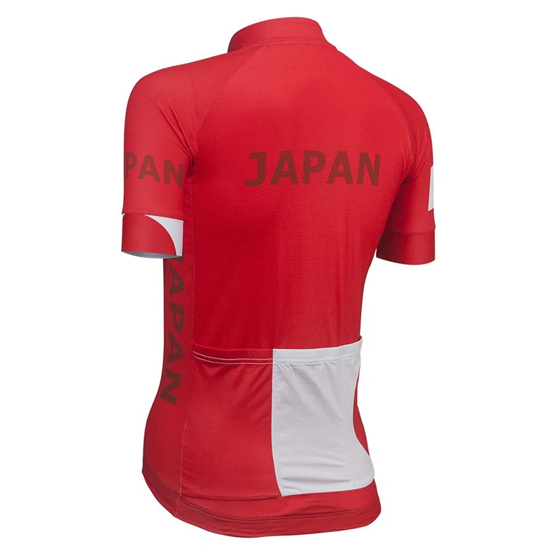 Новинка Японии летняя Для женщин Красный Велоспорт Джерси по индивидуальному заказу, руль для шоссейного велосипеда, гонка в горах Топы гоночная одежда Дышащие хитрой лисичкой Защита от солнца