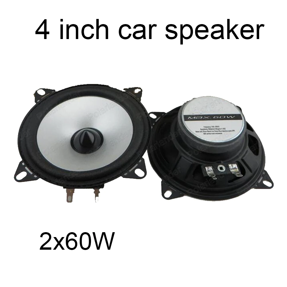 Wholesale car audio stereo subwoofer speaker full range 4 inch foam