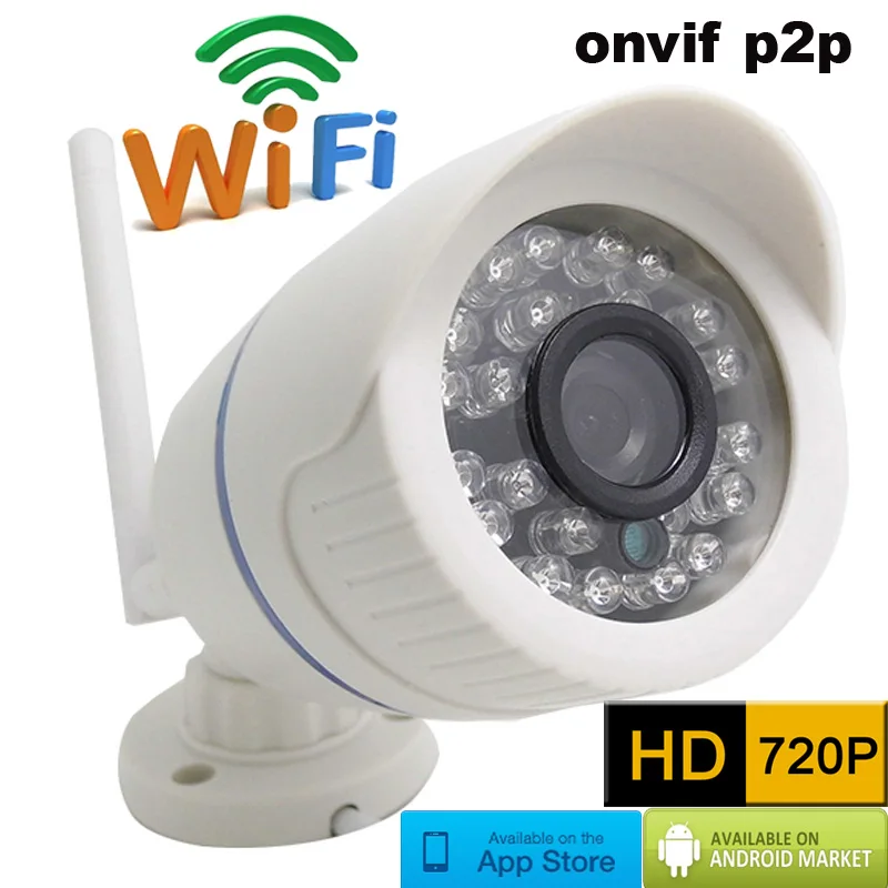 720P HD Wireless CCTV IP Camera Mini Bullet WIFI Camera Outdoor waterproof Surveillance Security video system