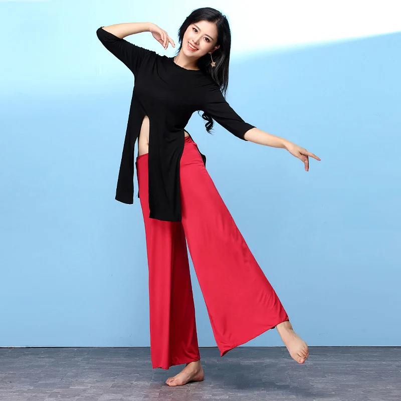 Взрослых модал Fusion стиль Восточной костюм для восточного танца Костюм штаны для женщин одежда танца живота одежда для занятий Танцем