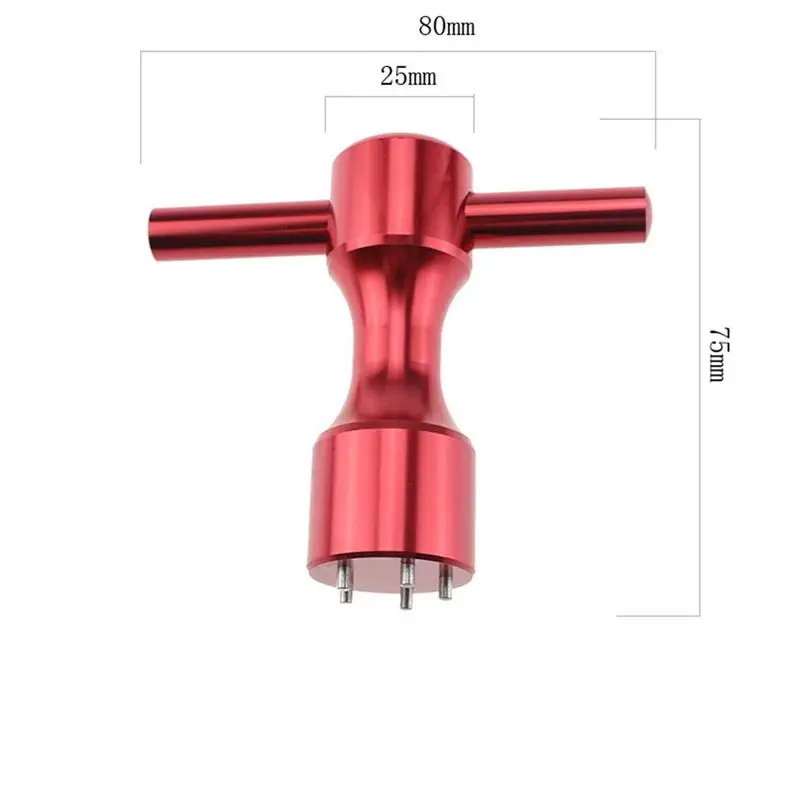 Гольф клуб торцевой ключ для Утяжелителя специальный ключ аксессуары для гольфа 5 Отверстие винт гаечный ключ (красный)