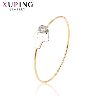 

Xuping Jewelry Sweet Little Fresh Bangle Charm Design Trendy for Women Girl Thanksgiving Gifts S120.3-52187