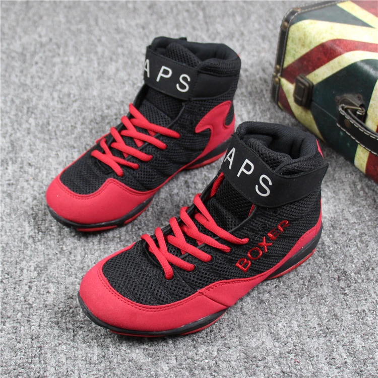 Details about / New Women Men Boxing Wrestling Sanda shoes sports trainers unisex Fitness Boots