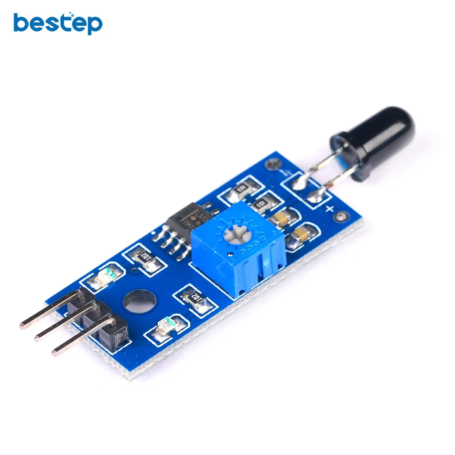 1PCS IR Flame Sensor Module Fire Source Detection Module Infrared Receiver Module Fire Detection