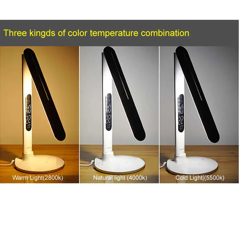  Multi-function Table Lamp 27 LED Light Foldable Desk Lamp Touch Dimming Lamp Light Learning Work Of - 32835355037