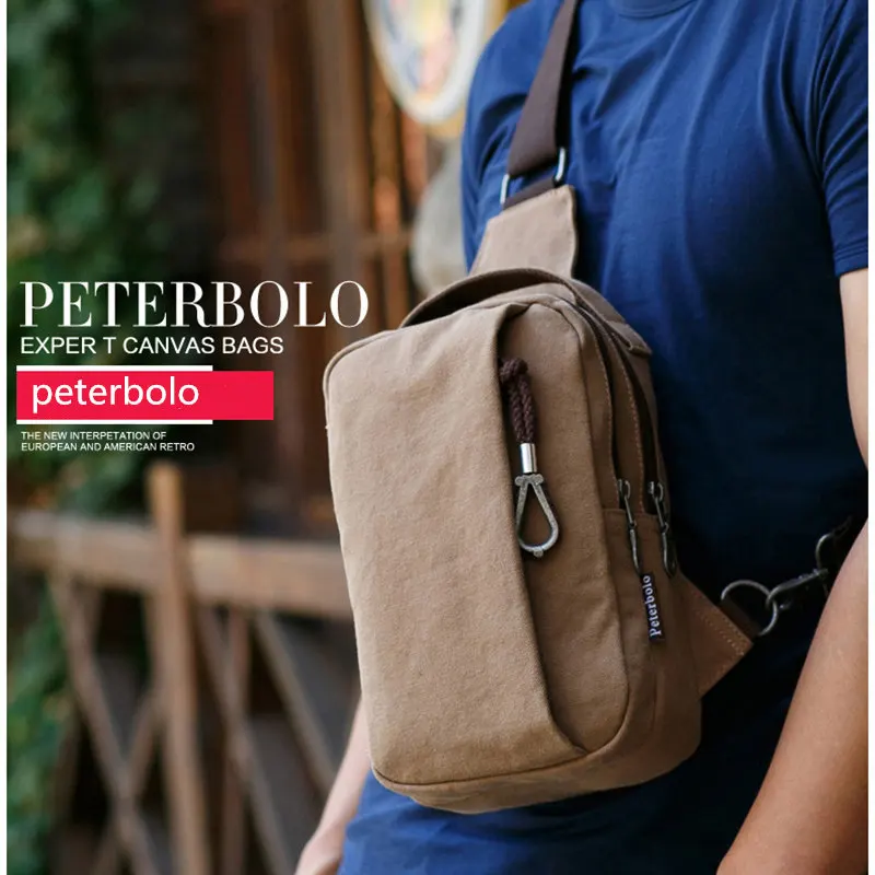 vintage dos homens retro single-strap Tipo de Bolsa : Bolsas Mensageiro