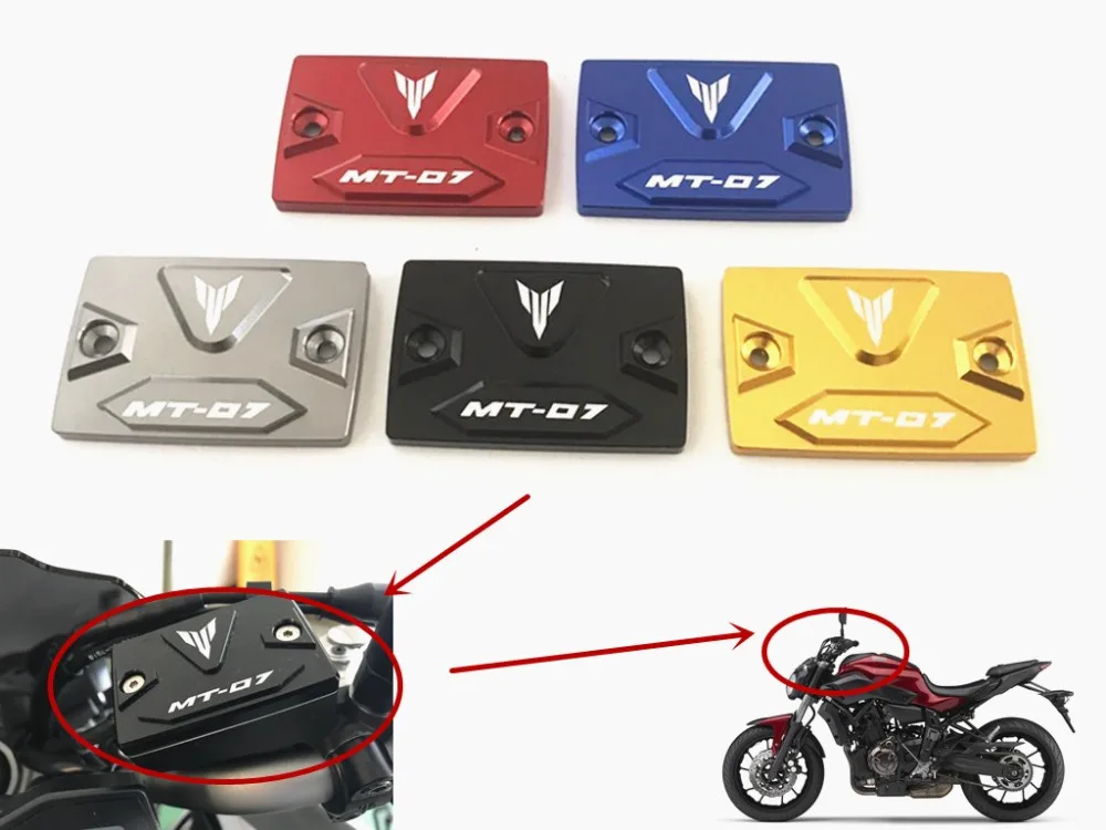 Motorcycle CNC Front & Rear brake Fluid Cylinder Master Reservoir Cover