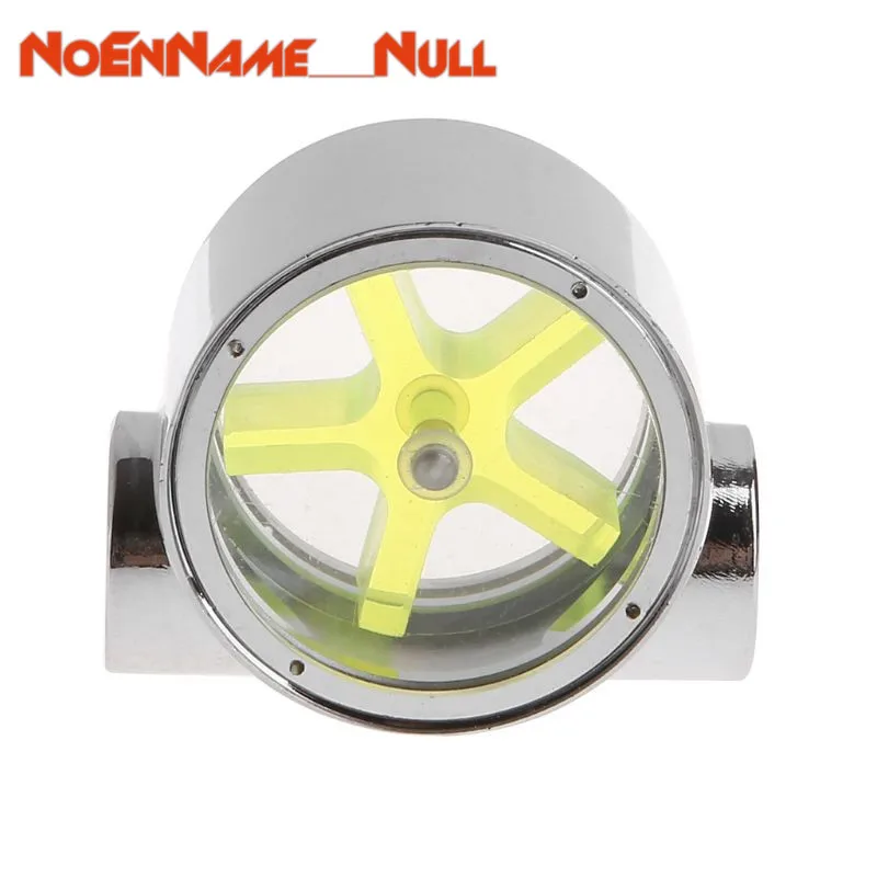 

Water cooler cpu cooler Water Cooling Flow Indicator Meter Copper Chromed 2 Ways G1/4 Threaded Parts dropshipping