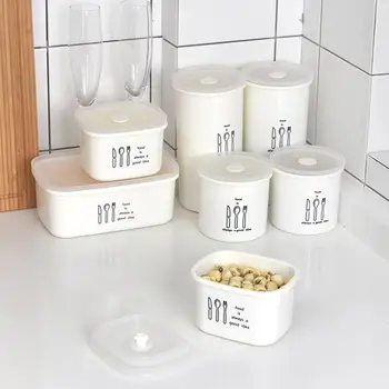

New Sealed Cans Kitchen Storage Box Silicone Seals Food Canister Keep Fresh Jar Home Kitchen Storage Bottles Drop Shipping 40