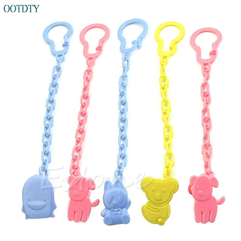

1 PC Funny Baby Pacifier Clip Pacifier Chain Hand Made Beads Dummy Clip Baby Soother Holder For Baby Kid #330