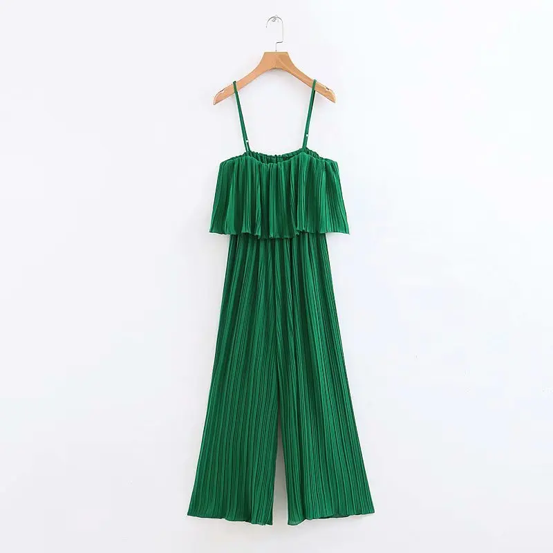 

Popular new XQ8-60-9114 European and American fashionable small pleated suspension belt pants