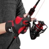 Fishing Fingerless 3 Fingers Cut Glove Leather Resistance Guantes De Pesca Fishing Gloves Survival Camping Hiking Rescue Tool ► Photo 3/6