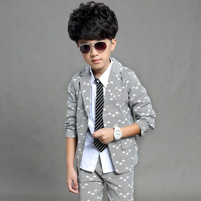 Buy formal suits for teenagers coat+pants clothing set