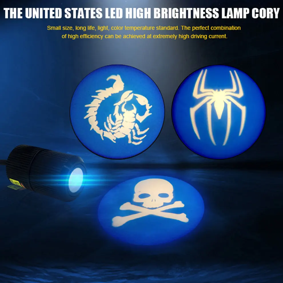 

8-36V Anti-collision Laser Light Anti-fog Parking Stop Braking Signal Indicators Motorcycle LED Warning Light Car-Styling