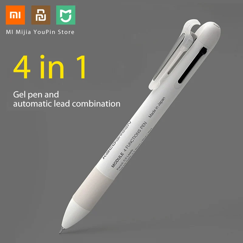 Xiaomi KACO 4 в 1 радикальная гелевая шариковая ручка с шариковой точкой для школьной