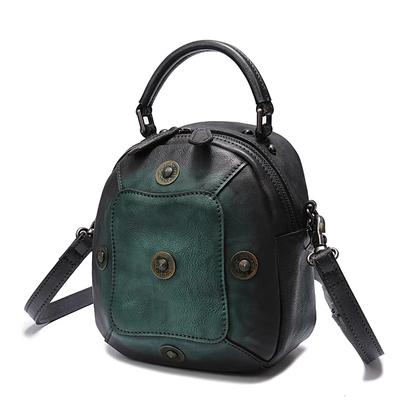 Schicht grün Brown Leder Diagonal Casual Schulter Bjyl Handtasche Crossbody burgunder Frauen 2018 Tasche Vintage Mobilen Retro Erste Weibliche tasche Neue Messenger mehrfach qUPqwIpftH
