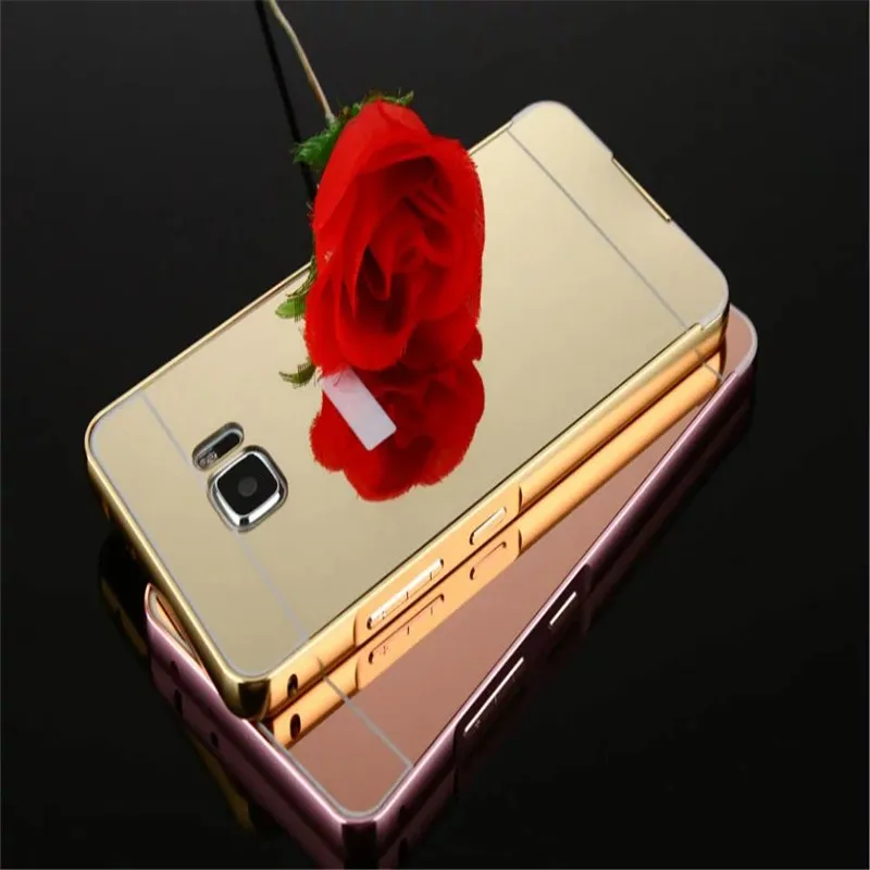 

For Coque HTC U Ultra case Luxury Gold Mirror Aluminum Back Cover For HTC U Ultra 5.7" Metal Plating Frame Mobile Phone Shell