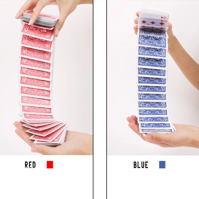 

Waterfall Cards Magic Tricks Stage Magia Props Easy Doing