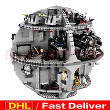 DHL LP 05035 Star Serise Wars Death Star 3804 шт. строительные блоки кирпичи развивающие игрушечные наборы, совместимые с 10188