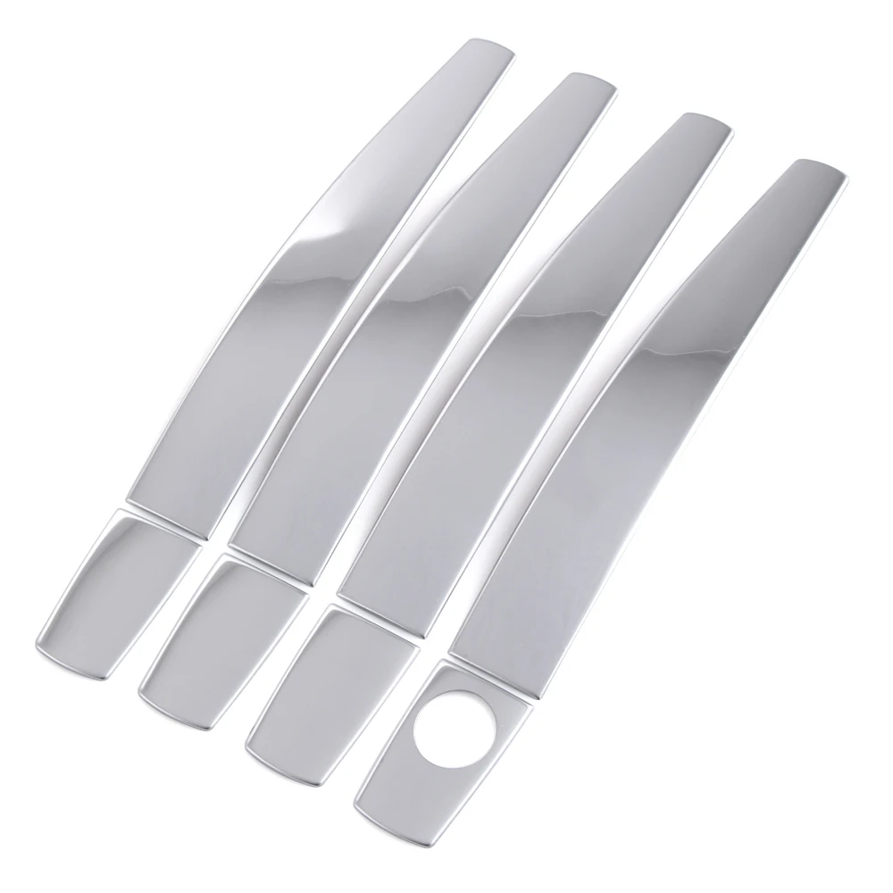 8 шт./компл. наклейка на дверную ручку из нержавеющей стали для Opel Zafira Astra Insignia Vauxhall