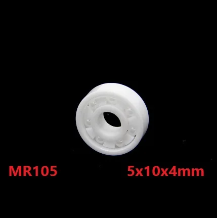 

4/10pcs MR105 ZrO2 full Ceramic ball bearing 5x10x4mm Miniature Zirconia ceramic ball bearings 5*10*4mm fishing reel bearing