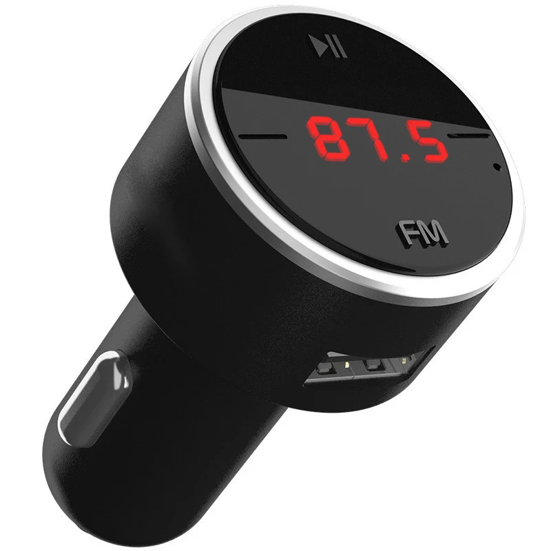 JINSERTA fm-передатчик Bluetooth модулятор Hands-free автомобильный комплект MP3-плеер с USB Автомобильное зарядное устройство Поддержка U диск