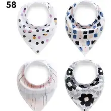 Новинка! Красочные элементы/Весна идет/цветок+ горошек/бандана нагрудники принцесса девушка/4 шт./компл