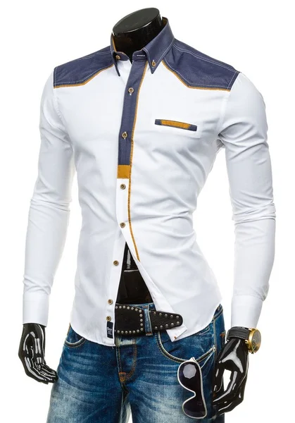 Zogaa лидер продаж; Новинка Для мужчин; рубашка с длинными рукавами модные хлопковые Повседневные платья рубашки Slim деловое офисное платье рубашки Для мужчин