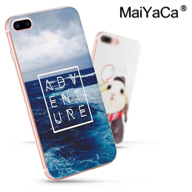 Мягкий чехол из ТПУ MaiYaCa для iPhone 6S 6plus 7 7plus 8 8Plus X 5 5S|Бамперы| |