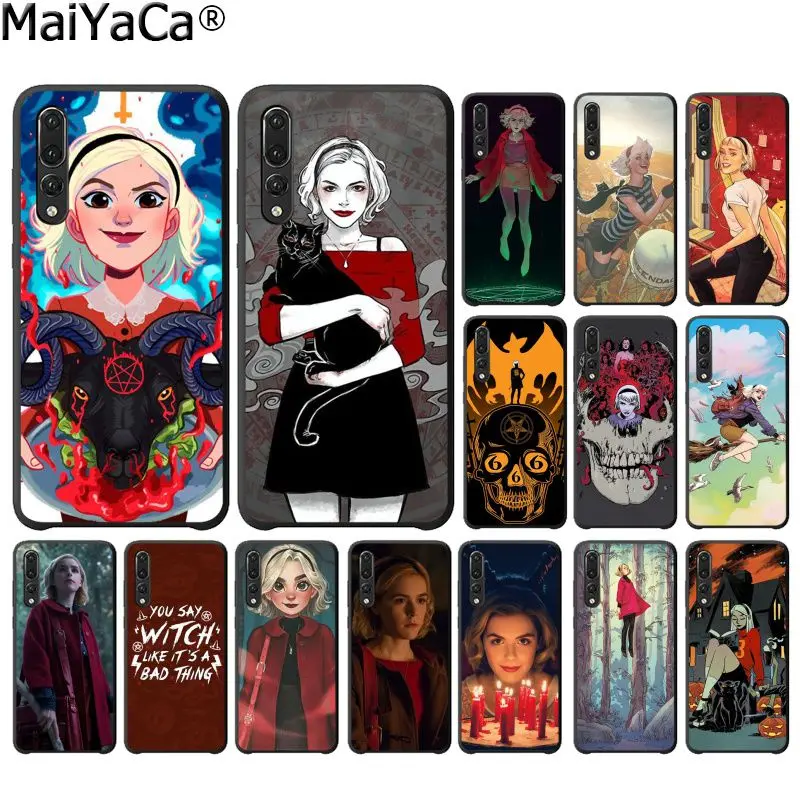 

MaiYaCa Chilling Adventures of Sabrina Novelty Fundas Phone Case for Huawei P10 Plus Lite P20 Pro Mate20 Pro Mate10 Lite P30 Pro
