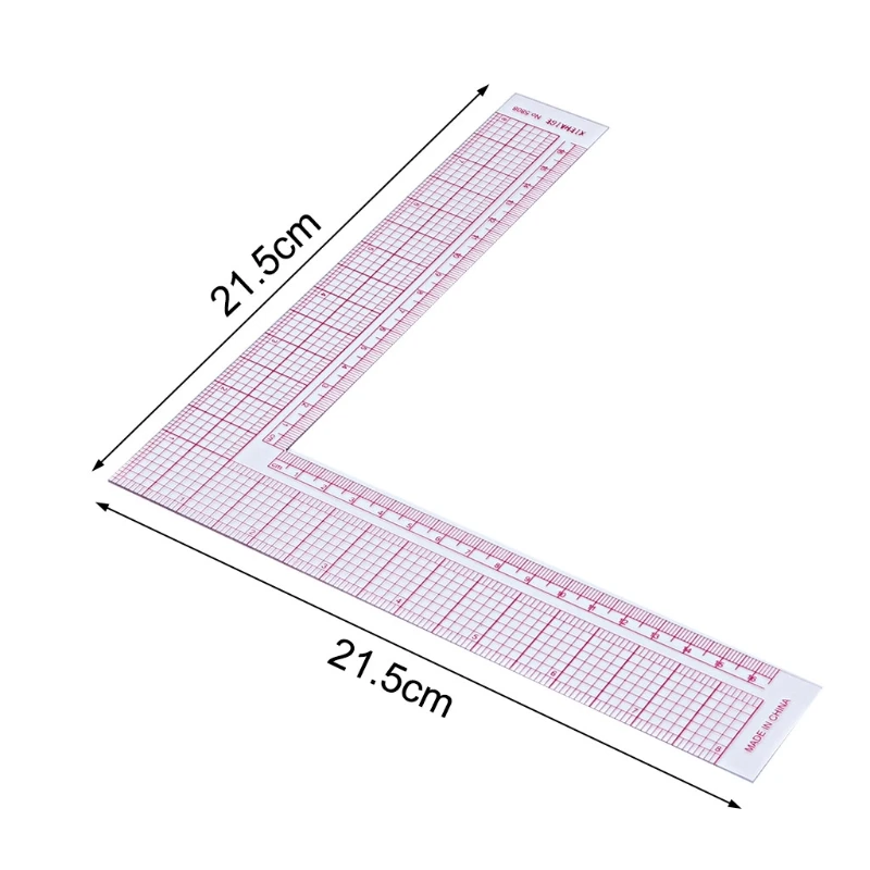 Пластиковый швейный квадратный кривой линейка портной рисунок ремесло инструмент DIY поставка инструмент