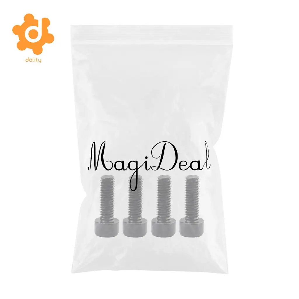 4Pcs Water Bottle Cage Screws Aluminum Alloy Bike Holder Screws for water cage Enhancement Bicycle Water Bottle Accessories