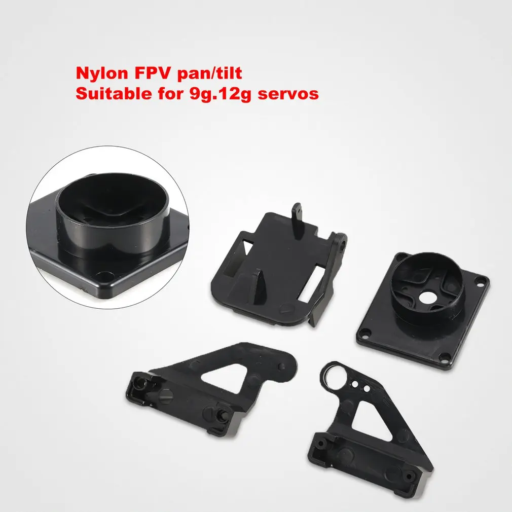 1 компл./лот PT Pan/Tilt Micro двухосевая рулевая платформа для самолета FPV камера выделенная нейлоновая PTZ для 9G Servos SG90