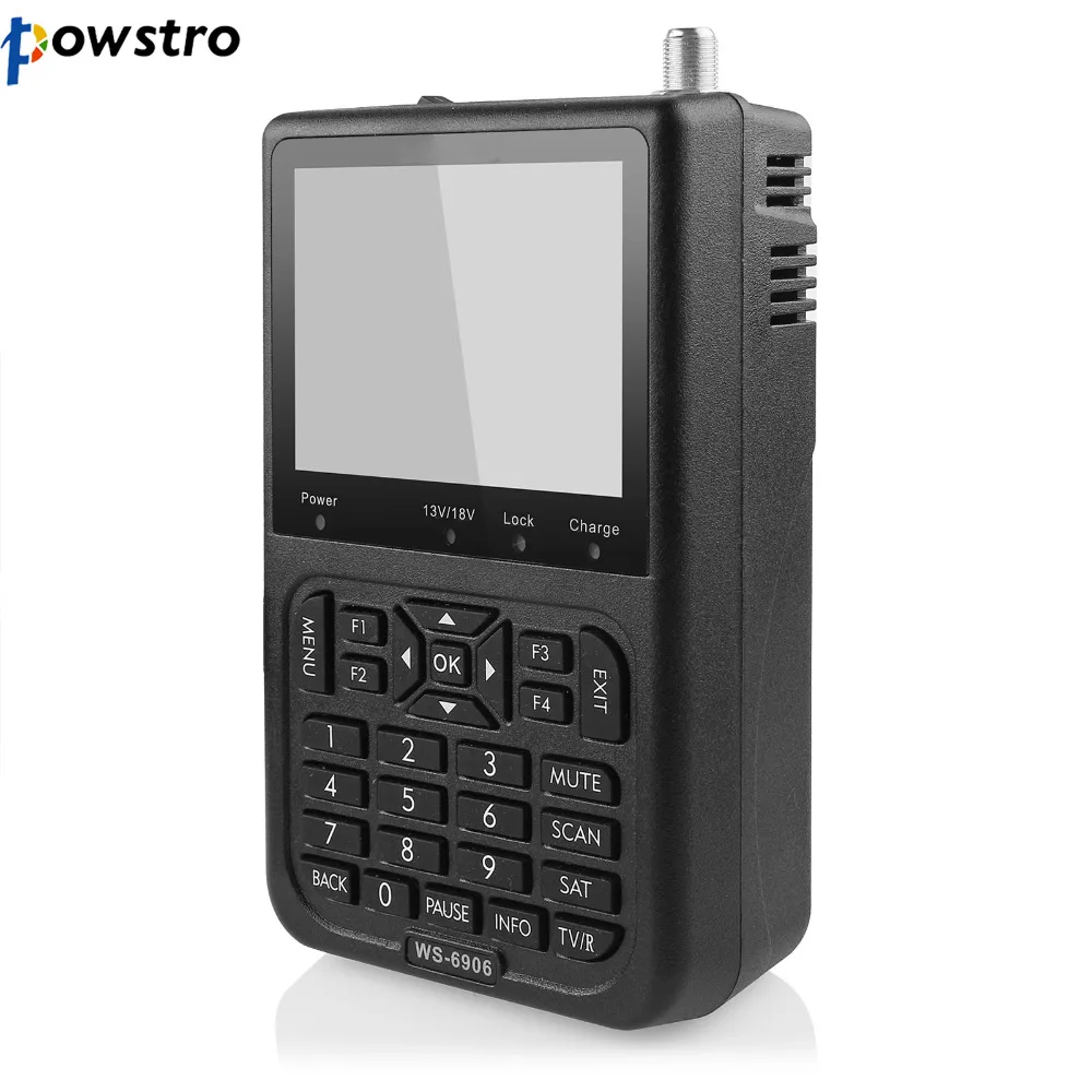 Цифровой спутниковый измеритель сигнала Powstro 3 5 дюйма ЖК экран|digital satellite signal|digital