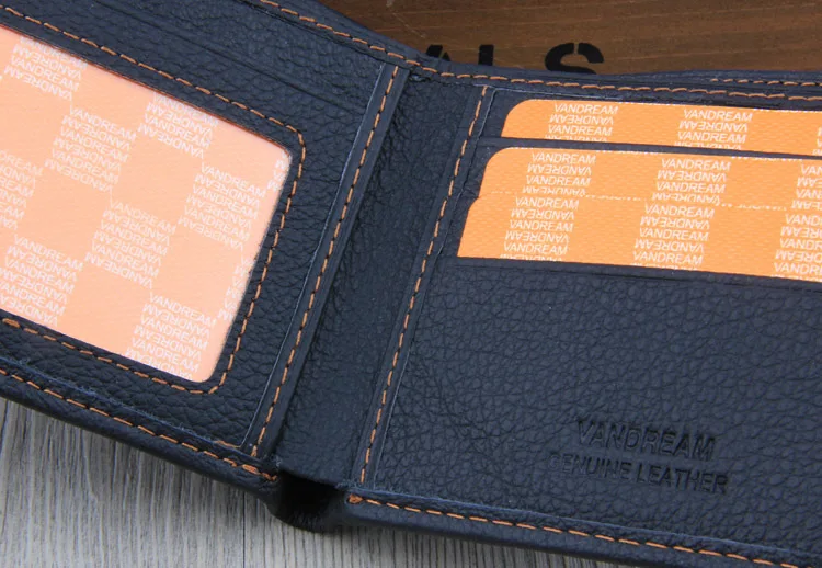 Foofum Для мужчин кошельки из натуральной кожи бумажник Дизайн с монета карман на молнии кошелек новинка 2017 года подарочные карты клип