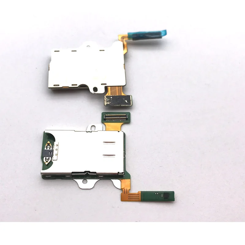 10 шт./лот, для Motorola Moto Z2 играть SIM держатель для карт Слот лоток считывающего устройства с гибким кабелем для ремонта Запчасти