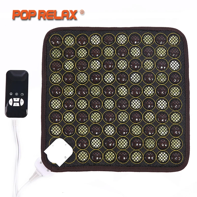 POP RELAX Korea Health Seat Mattress Jade Tourmaline Germanium Electric Heating Pad Knee Pain Relief Thermal Stone Mat Mattress POP RELAX Korea Health Seat Mattress Jade Tourmaline Germanium Electric Heating Pad Knee Pain Relief Thermal Stone Mat Mattress