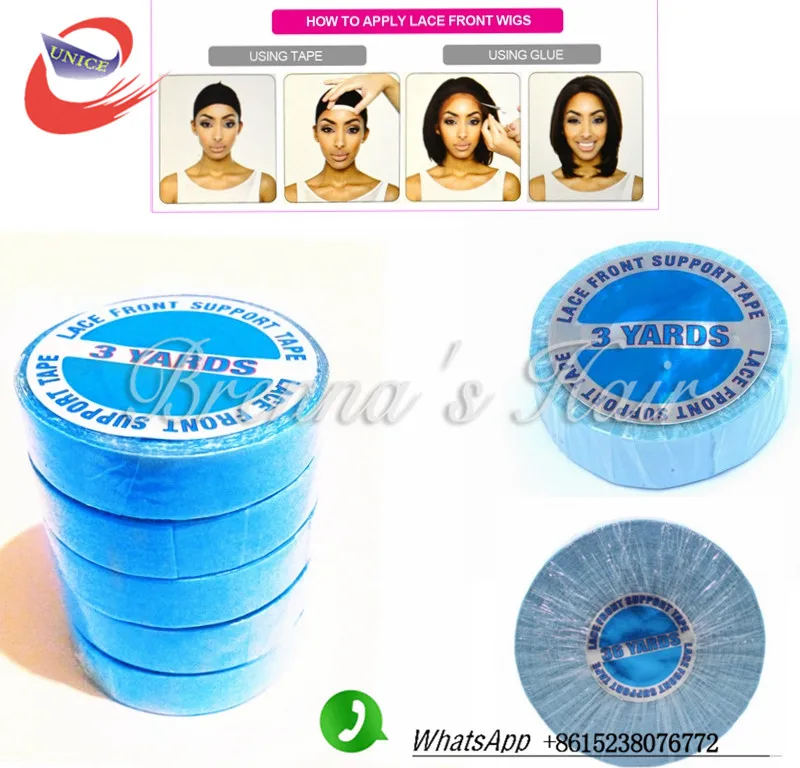 Double sided tape hair extension adhesive glue tape in hair extensions
