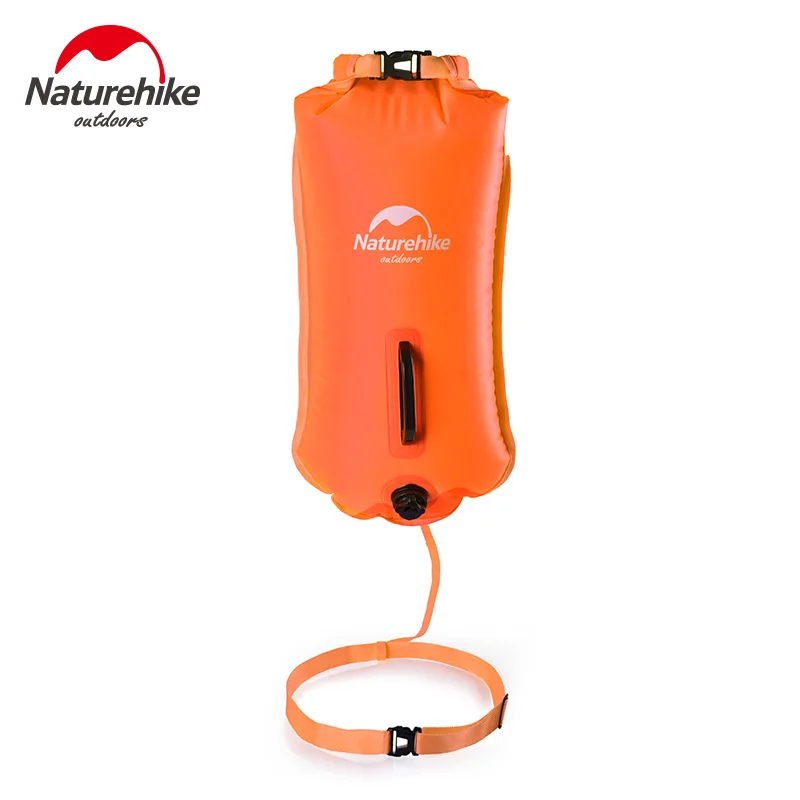 NatureHike 28L большой емкости водонепроницаемый плавающий сухой мешок Дрифтинг воды bolso непроницаемый для Кемпинг путешествия пляж - Цвет: Orange