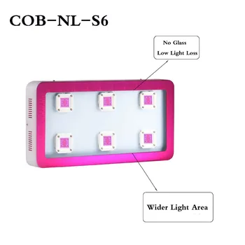 

Qkwin COB 1800W LED Grow Light Full Spectrum 6x200W LED Grow Lights For Indoor Plants Flowering And Growing