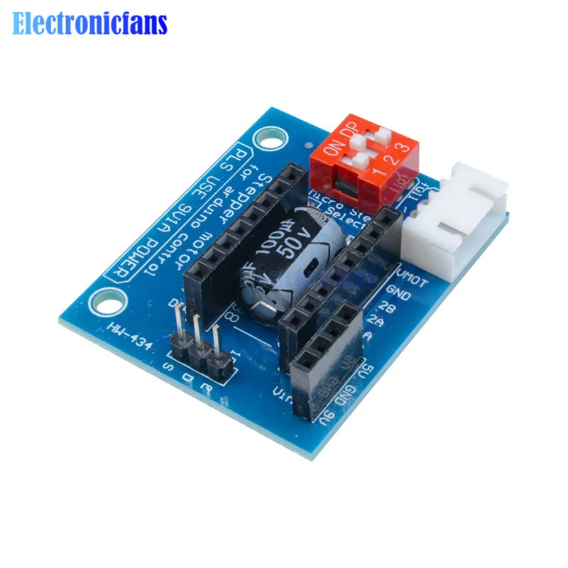 5 шт. драйвер шагового двигателя для 3D принтера A4988 DRV8825|3d printer board|3d controllerp p |