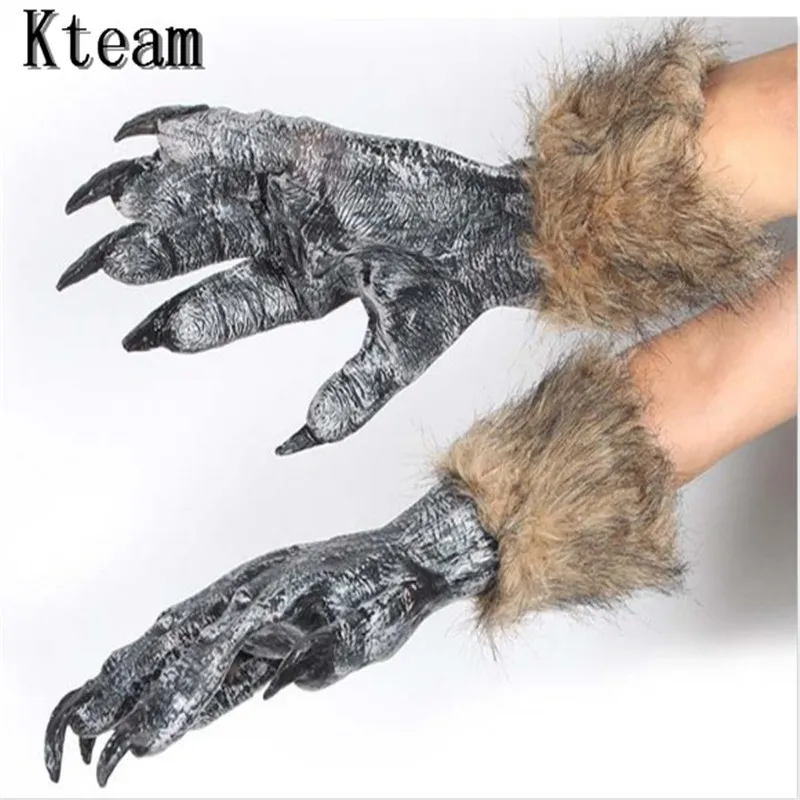 Top Grade Big 1 Pair Wolf Gloves Halloween Wolf Glove Mask animal Glove