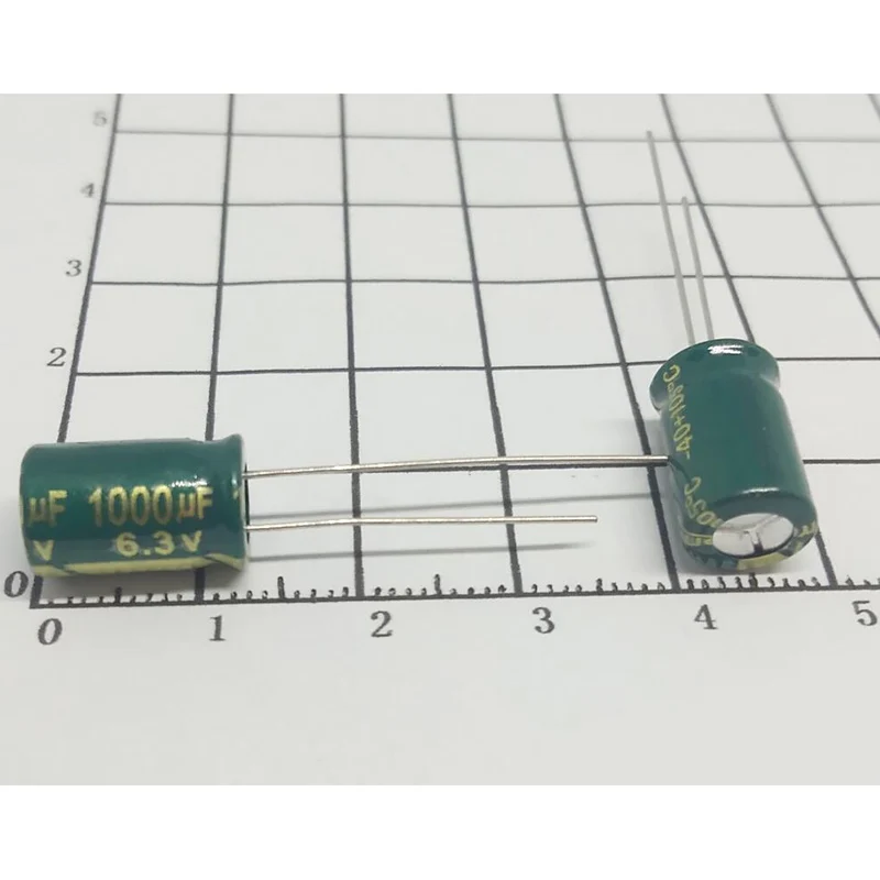 Высокое качество 50 шт./лот 1000 мкФ 6,3 В Объем 8*12 почта Dip электролитические конденсаторы 1000 мкФ 6,3 В IC
