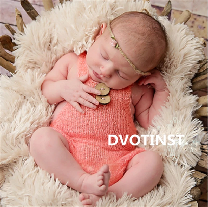 Dwotinst новорожденный детский Подставки для фотографий вязаное мягкое мохеровое