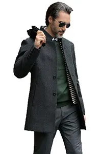 78% шерстяное пальто для мужчин, брендовая одежда, высокое качество, мужское шерстяное пальто, мужская куртка, новинка, воротник-стойка, мужские пальто, пальто WUJ1157