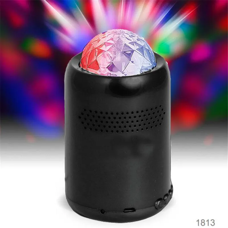 speaker with lights on top